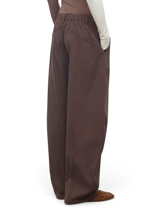 Eleh Pantaloni Donna - Marrone
