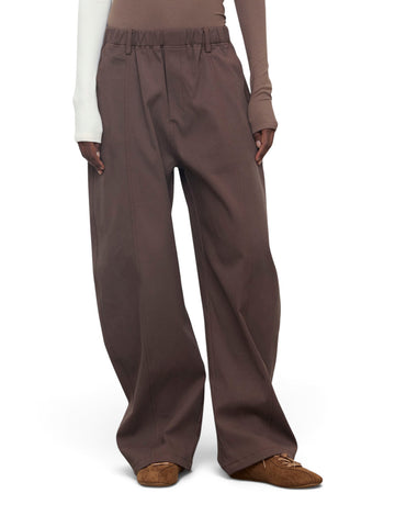 Eleh Pantaloni Donna - Marrone