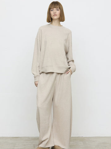 Eleh Pantaloni Donna - Beige