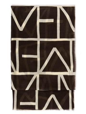 Emme Marella Stola Foulard Mantella - Sciarpe E Foulard Donna - Marrone