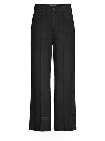 Emme Marella Pantalone In Denim - Jeans Donna - Nero