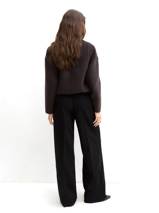 Emme Marella Pantalone Lungo - Pantaloni Donna - Nero