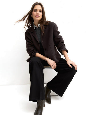 Emme Marella Pantalone Lungo - Pantaloni Donna - Nero