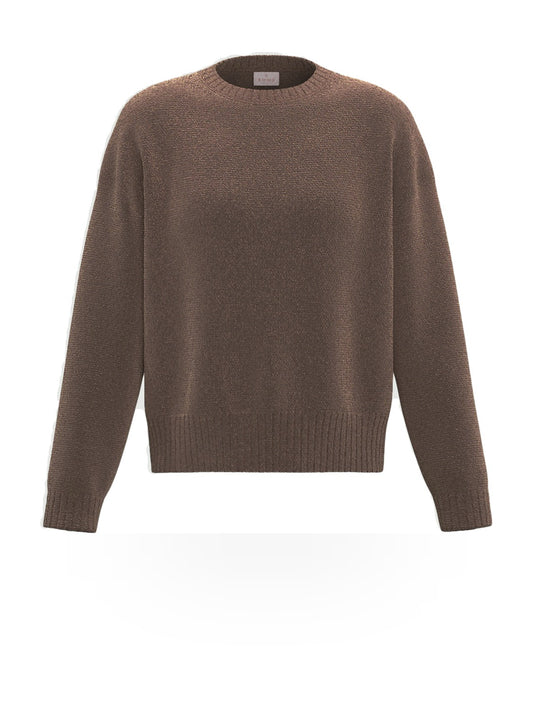 Emme Marella Maglia-Canottiera-Top - T-Shirt Donna - Marrone