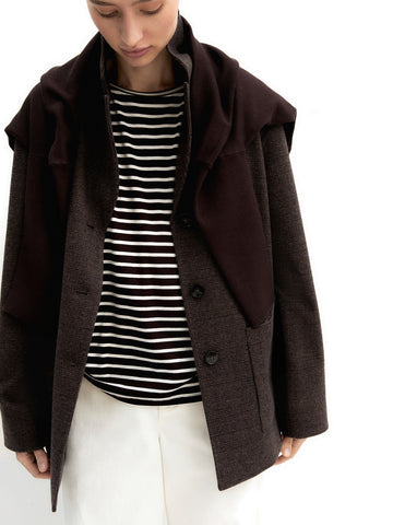 Emme Marella Giacca In Jersey - Capospalla Donna - Marrone