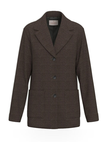 Emme Marella Giacca In Jersey - Capospalla Donna - Marrone