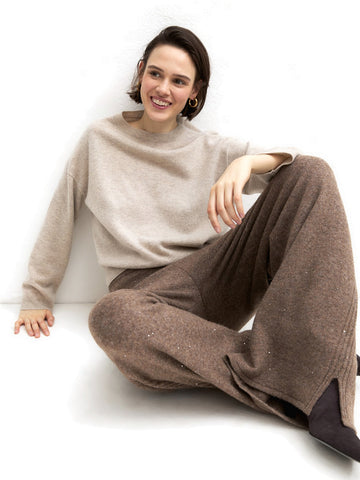 Emme Marella Maglia Canottiera Top - Maglieria Donna - Beige