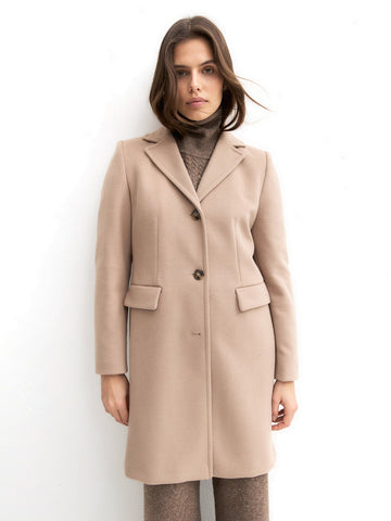 Emme Marella Cappotto-Giacco Jers. - Capospalla Donna - Nocciola