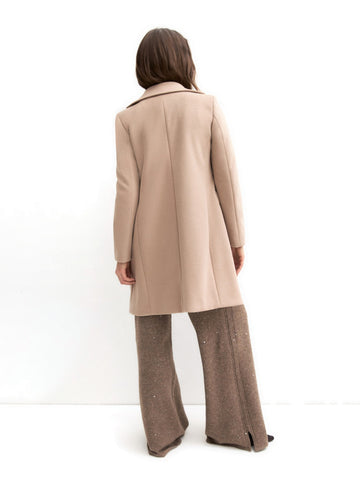 Emme Marella Cappotto-Giacco Jers. - Capospalla Donna - Nocciola