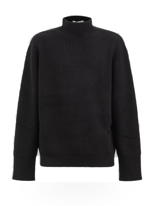 Gaelle Pullover Collo Alto - Maglieria Uomo - Nero