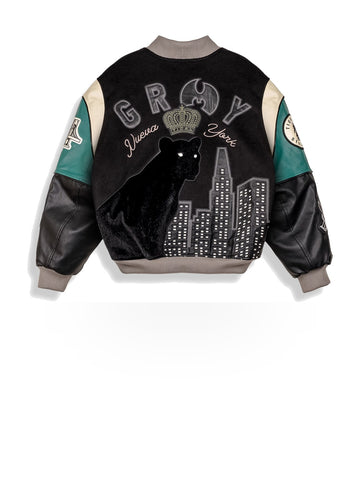 Grimey Tical X Grimey Baseball Jacket - Capospalla Uomo - Nero
