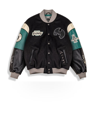 Grimey Tical X Grimey Baseball Jacket - Capospalla Uomo - Nero