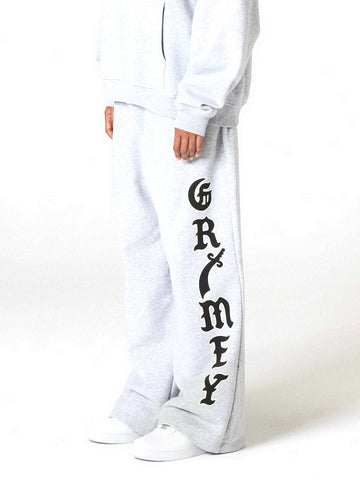 Grimey Odd Cutlass Baggy Straight-hem Sweatpants - Pantaloni Uomo - Grigio