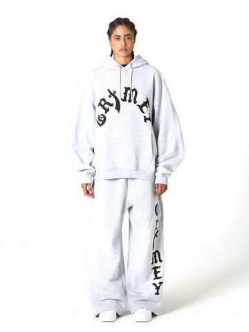 Grimey Odd Cutlass Baggy Straight-hem Sweatpants - Pantaloni Uomo - Grigio