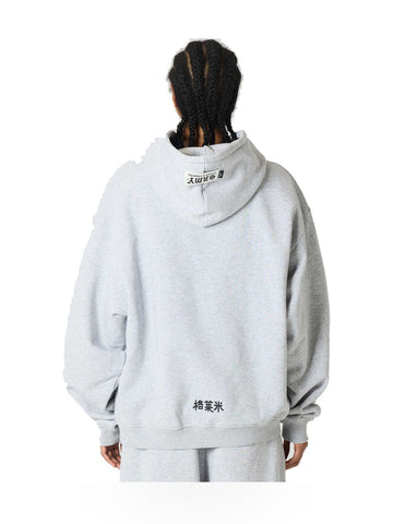 Grimey Odd Cutlass Boxy Hoodie - Felpe Uomo - Sport Grey
