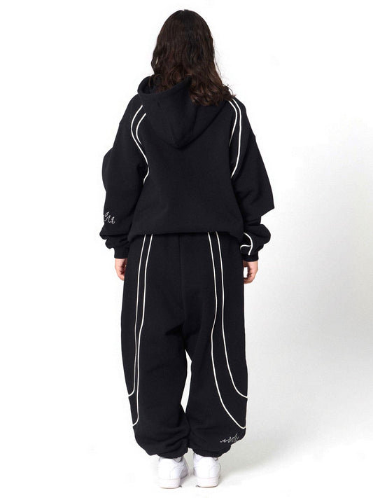 Grimey The Infamous Baggy Sweatpants - Pantaloni Uomo - Nero