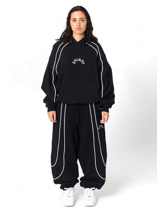 Grimey The Infamous Baggy Sweatpants - Pantaloni Uomo - Nero