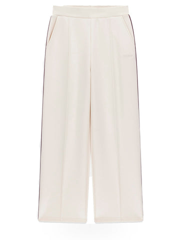 Guess Athleisure Sibilla Straight Leg Pant - Pantaloni Donna - Vanilla Cream