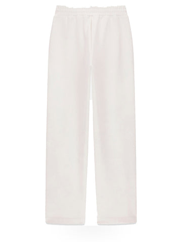 Guess Athleisure Fabrizia Wide Leg Pant - Pantaloni Donna - Cream White
