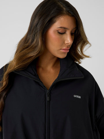 Guess Athleisure Rhea Padded Zip Jacket - Capospalla Donna - Nero