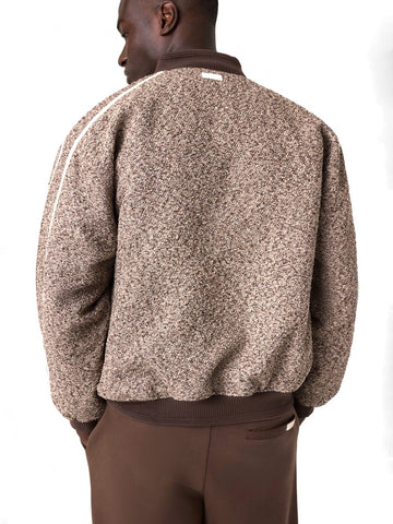Guess Athleisure Archibald Jacket - Capospalla Uomo - Beige/Marrone