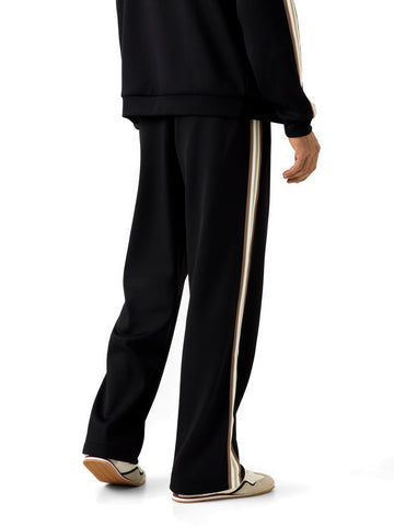 Guess Athleisure Vicktor Straight Leg Pant - Pantaloni Uomo - Nero