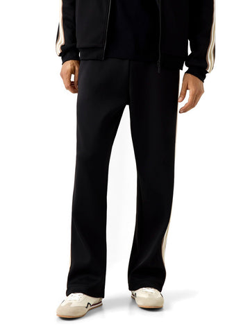 Guess Athleisure Vicktor Straight Leg Pant - Pantaloni Uomo - Nero