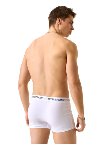 Guess Jeans Gj 3 Pack Boxer Brief - Intimo Uomo - Bianco