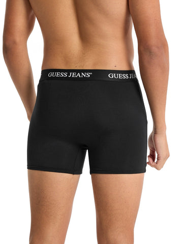 Guess Jeans Gj 3 Pack Boxer Brief - Intimo Uomo - Nero