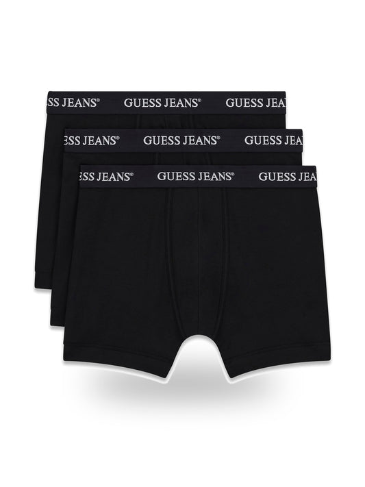 Guess Jeans Gj 3 Pack Boxer Brief - Intimo Uomo - Nero