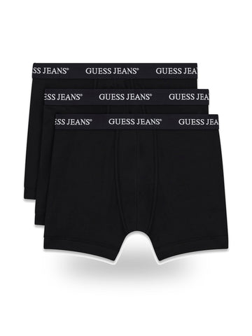 Guess Jeans Gj 3 Pack Boxer Brief - Intimo Uomo - Nero
