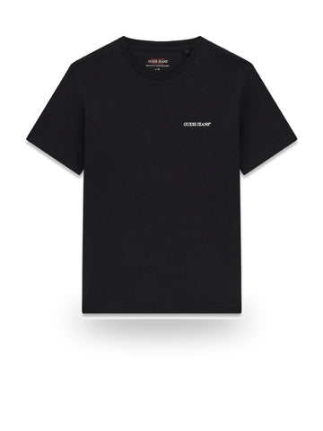 Guess Jeans Logo Print Tee - T-Shirt Uomo - Nero