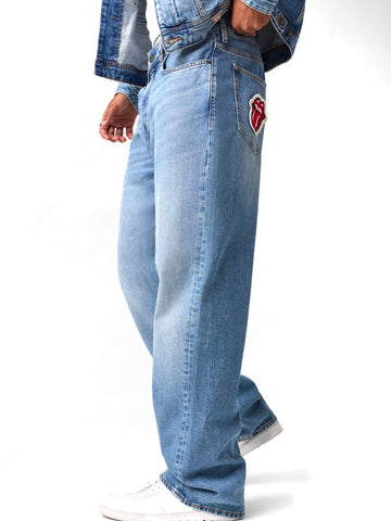 Guess Jeans Gj G18 Relaxed X Rolling Stone - Jeans Uomo - Denim