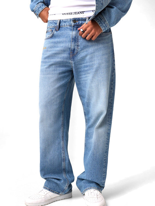 Guess Jeans Gj G18 Relaxed X Rolling Stone - Jeans Uomo - Denim