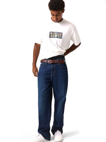 Guess Jeans Gj G18 Relaxed - Jeans Uomo - Worn Deep Indigo