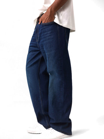 Guess Jeans Gj G18 Relaxed - Jeans Uomo - Worn Deep Indigo