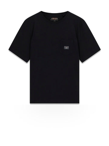Guess Jeans Gj Reg Fit Pocket Label Tee - T-Shirt Uomo - Jet Black