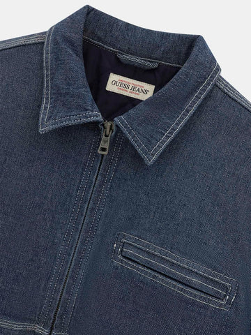 Guess Jeans Gj Workwear Jacket - Capospalla Uomo - Indigo Wash