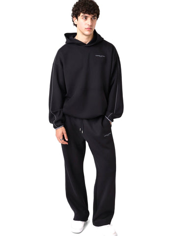Guess Jeans Gj Reg Fit Scuba Sweatpants - Pantaloni Uomo - Nero
