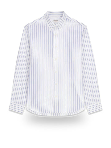 Guess Jeans Gj Regular Fit Yd Oxford Shirt - Camicie Uomo - Bianco/Azzurro