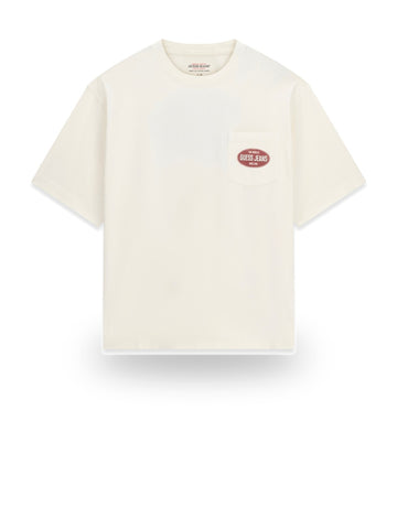Guess Jeans Gj Boxy Spirit Tee - T-Shirt Uomo - Alabaster White