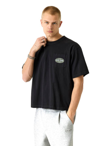 Guess Jeans Gj Boxy Spirit Tee - T-Shirt Uomo - Nero