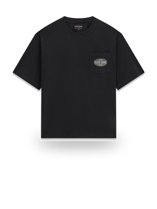Guess Jeans Gj Boxy Spirit Tee - T-Shirt Uomo - Nero