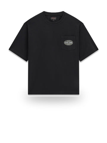 Guess Jeans Gj Boxy Spirit Tee - T-Shirt Uomo - Nero