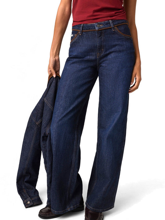 Guess Jeans Gj G11 Wide Leg - Jeans Donna - Blu