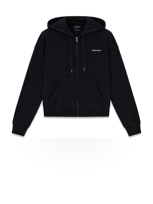 Guess Jeans Gj Os Embro Zip Up Hoodie - Felpe Donna - Nero