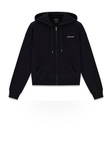 Guess Jeans Gj Os Embro Zip Up Hoodie - Felpe Donna - Nero