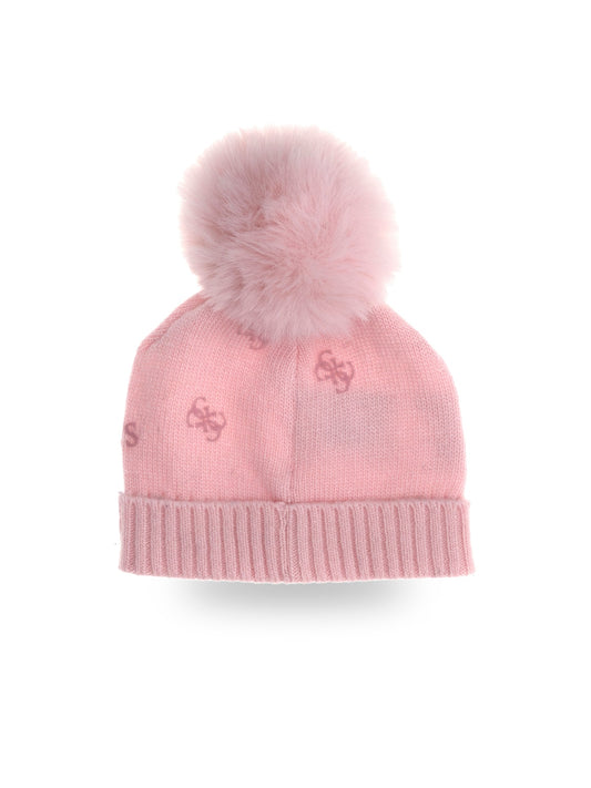 Guess Kids AOP Flock Beanie Hat - Cappelli Bambina - Blu