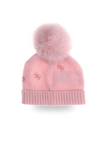 Guess Kids AOP Flock Beanie Hat - Cappelli Bambina - Blu