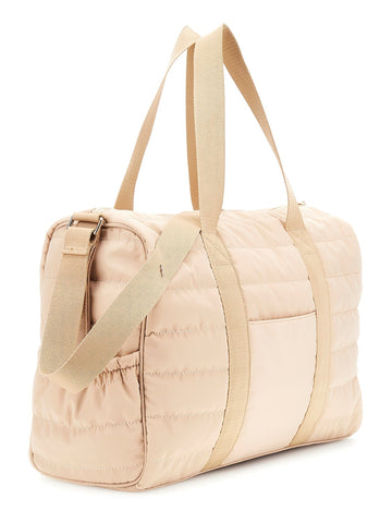 Guess Kids Set Diaper Bag + Padded Towel - Borse Unisex - Beige